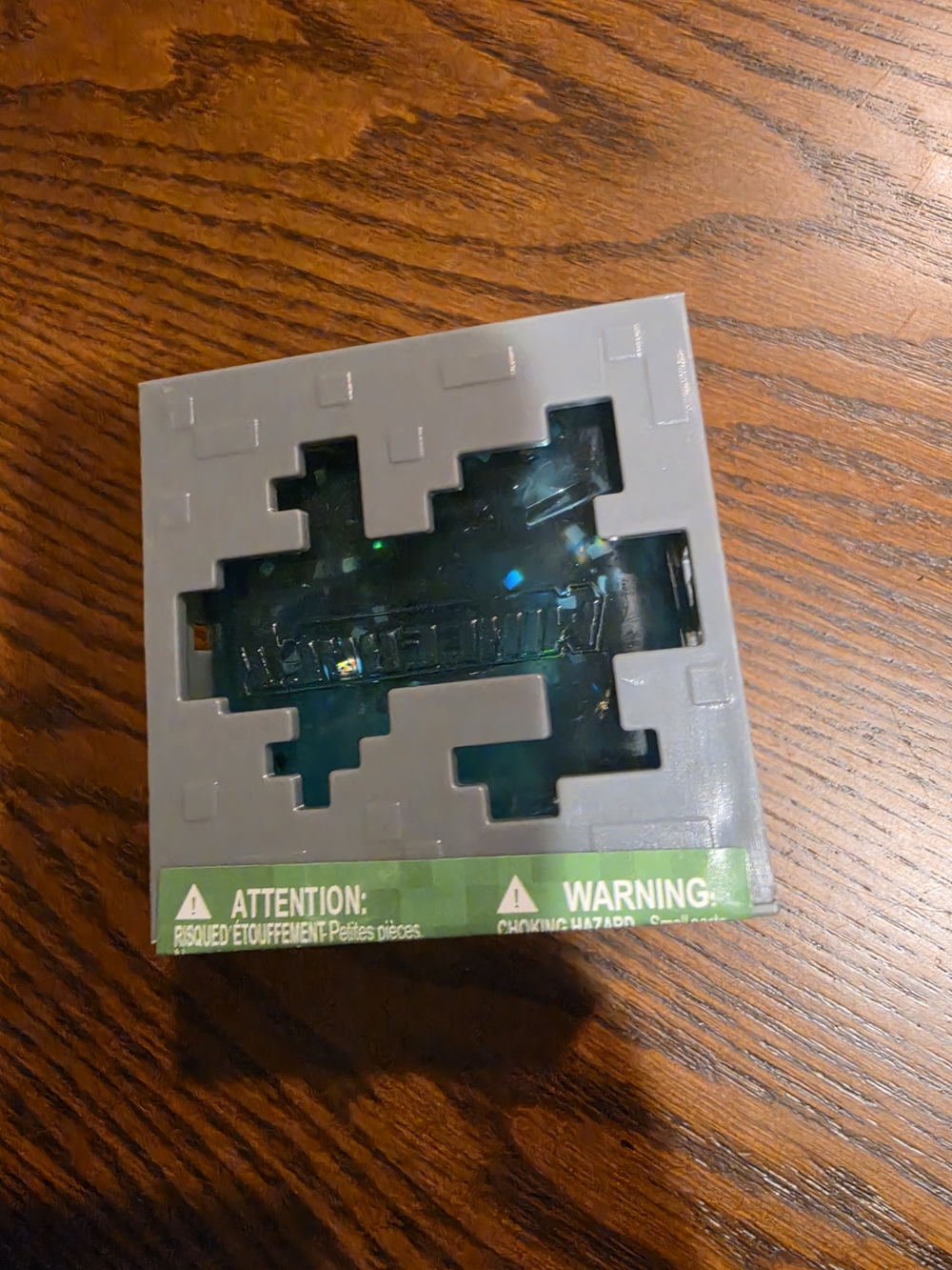 Minecraft Jellycube Squishy Blue